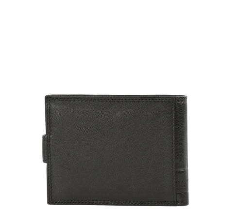 Portofel casual, barbati, SERGIO TACCHINI, 50080 negru, piele naturala